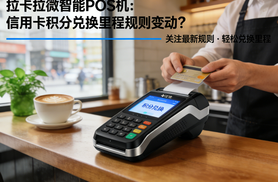 拉卡拉微智能POS机：信用卡积分兑换里程规则变动？