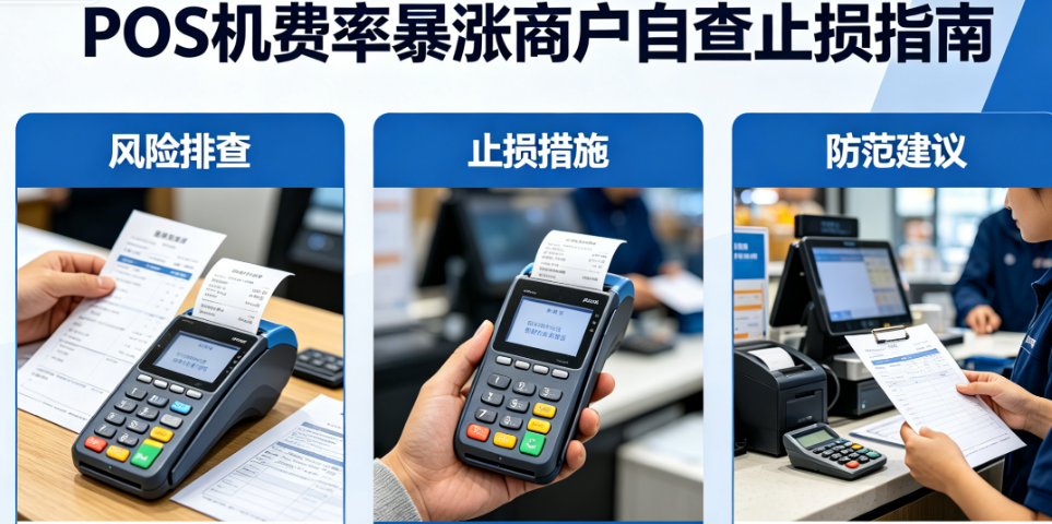 POS机费率暴涨至362元/万？商户必看：3步自查止损，告别隐形扣费！