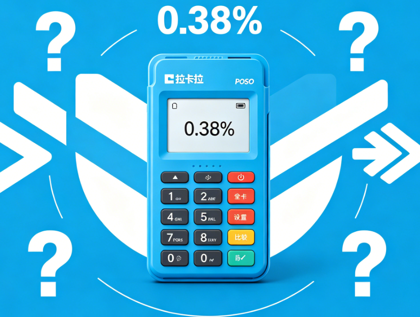 拉卡拉：0.38%费率真的存在吗？更低费率多少才靠谱？
